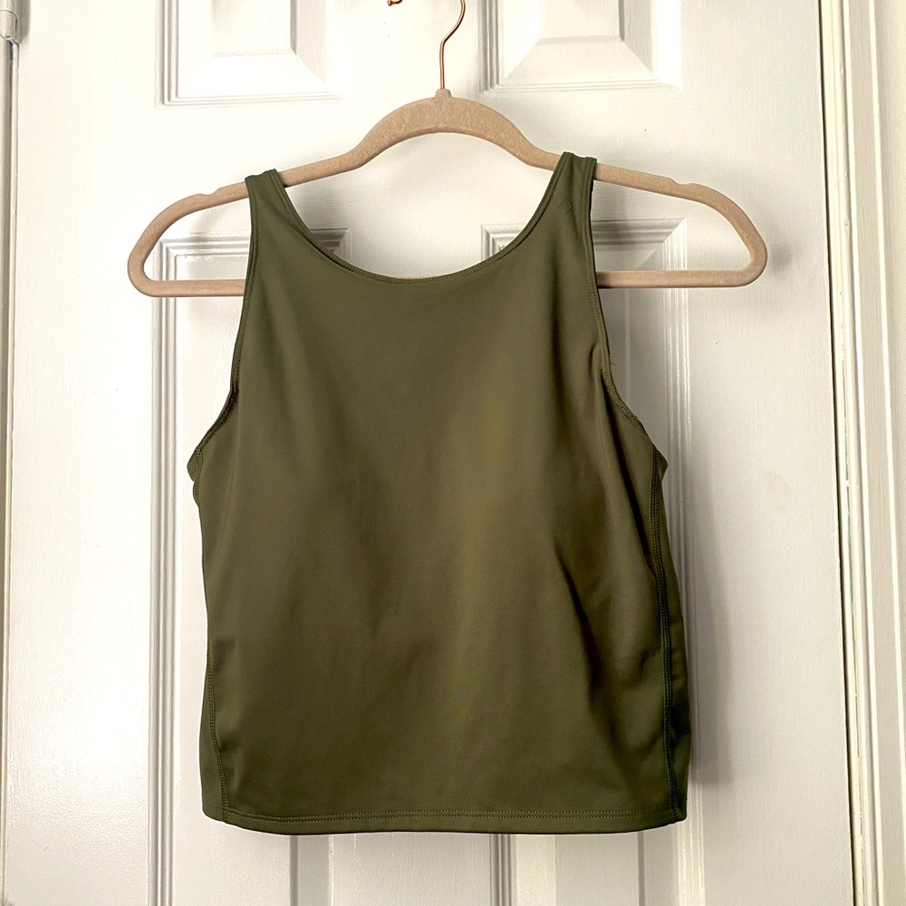 Adidas - Cropped Athletic Training Tank
